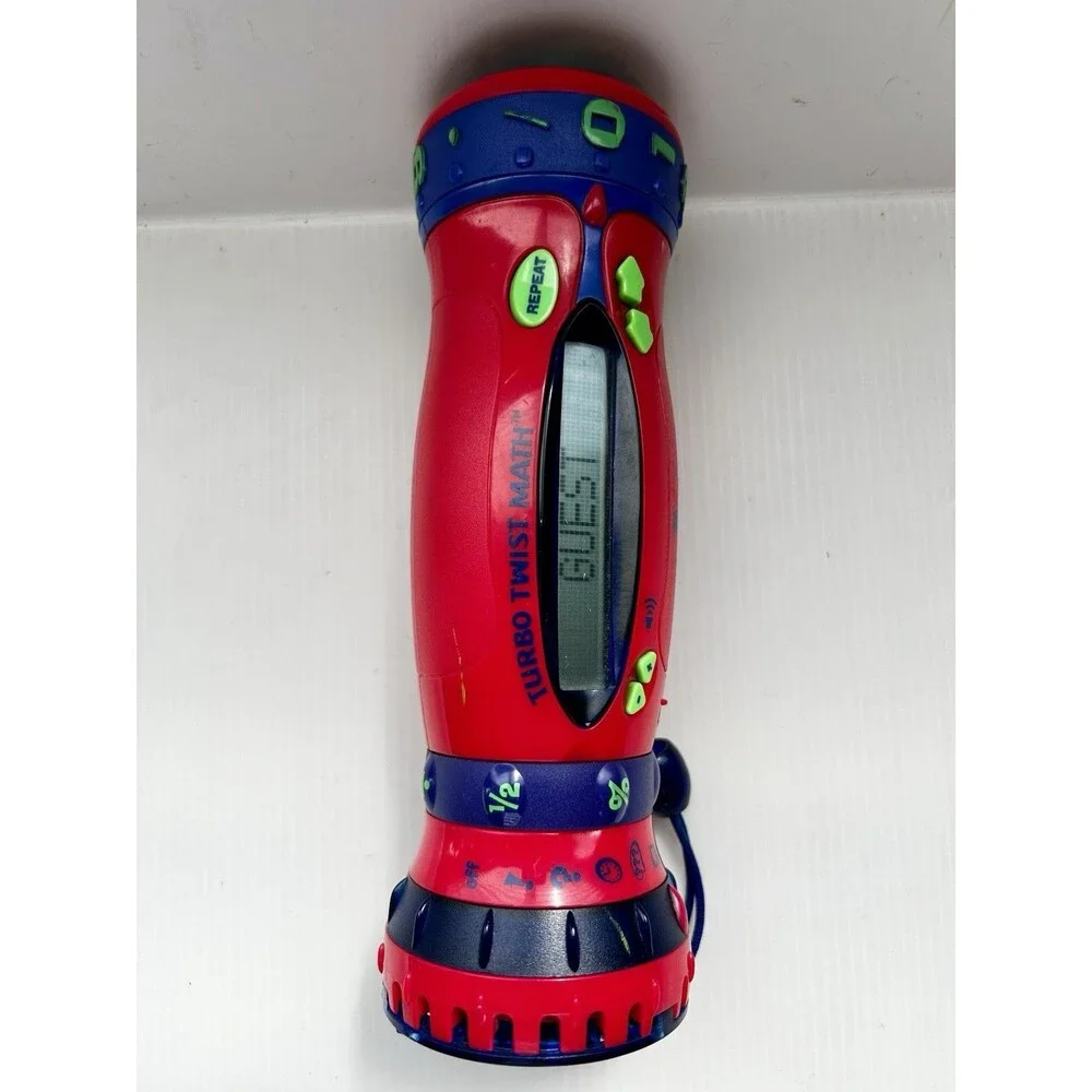 2000 LeapFrog Turbo Twist Math Electronic Interactive Educational Toy:  Works